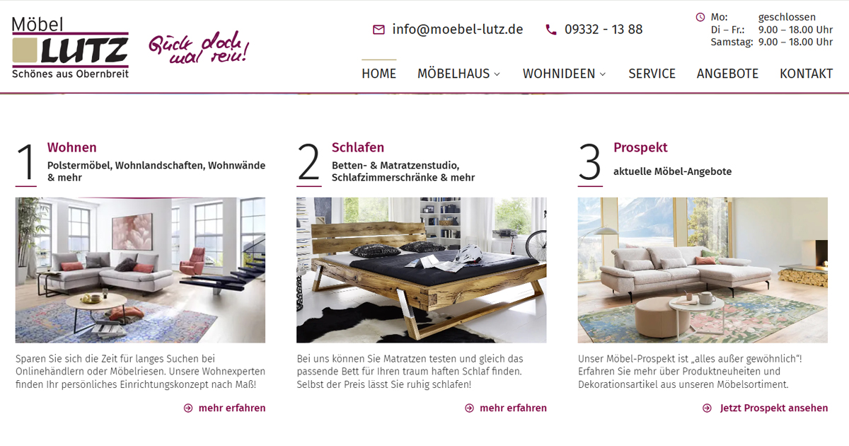 Angebote Möbel & Einrichtung – Kitzingen